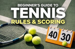 Read more about the article Beginner’s Guide to Tennis Rules and Scoring System