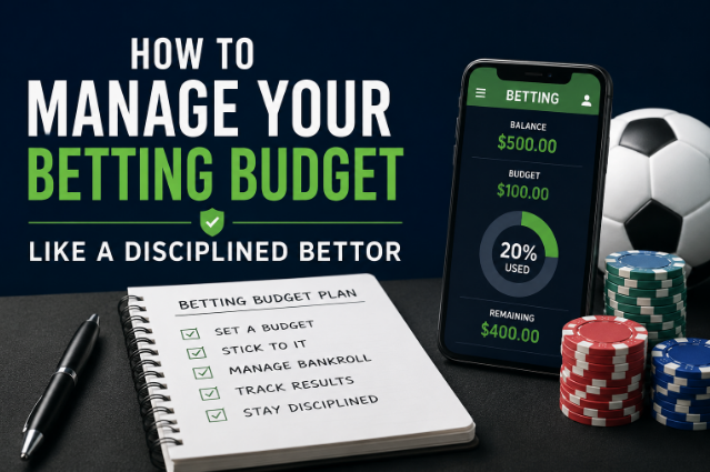 You are currently viewing How to Manage Your Betting Budget Like a Disciplined Bettor