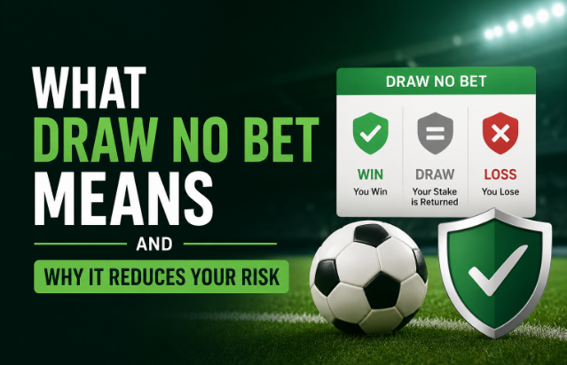 Read more about the article What Draw No Bet Means and Why It Reduces Your Risk